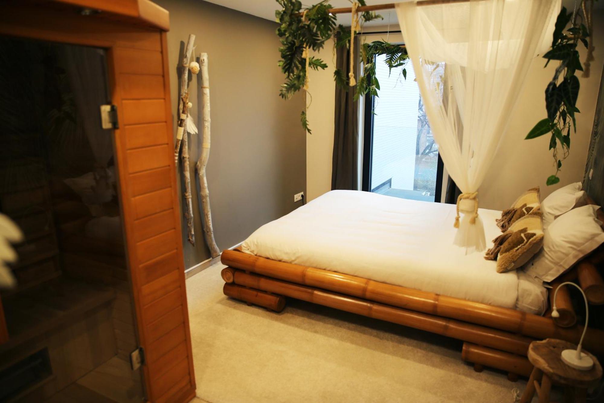 L'Appart Baobab, Avec Sauna Liegi Esterno foto