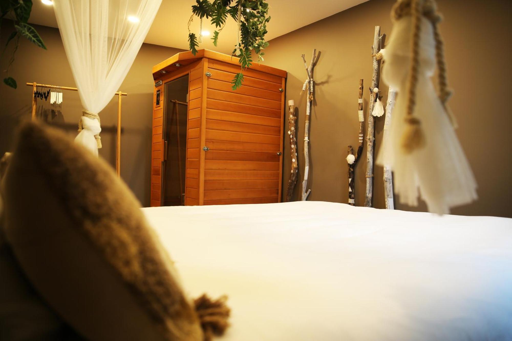 L'Appart Baobab, Avec Sauna Liegi Esterno foto